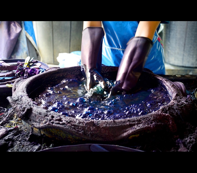 NRDC dying batik fabric textile sustainability