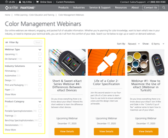 X-Rite’s Remote Learning, Support, and Resources
