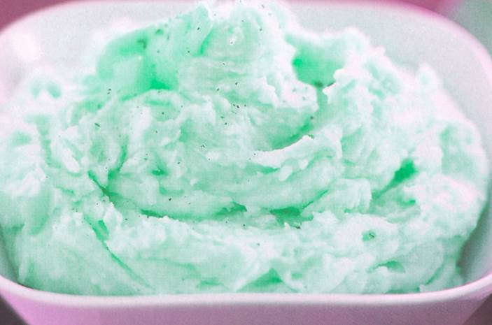 analisi del colore degli alimenti, bianco latte, patate verdi