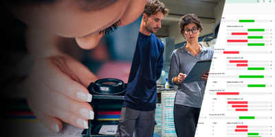 centralized color quality and reporting for pressroom managers 