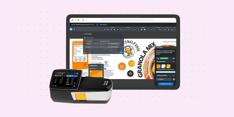 Smart Color Matching for Digital Print