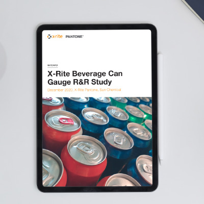 Digital Data Helps Beverage Can Manufacturers | X-Rite Case Study